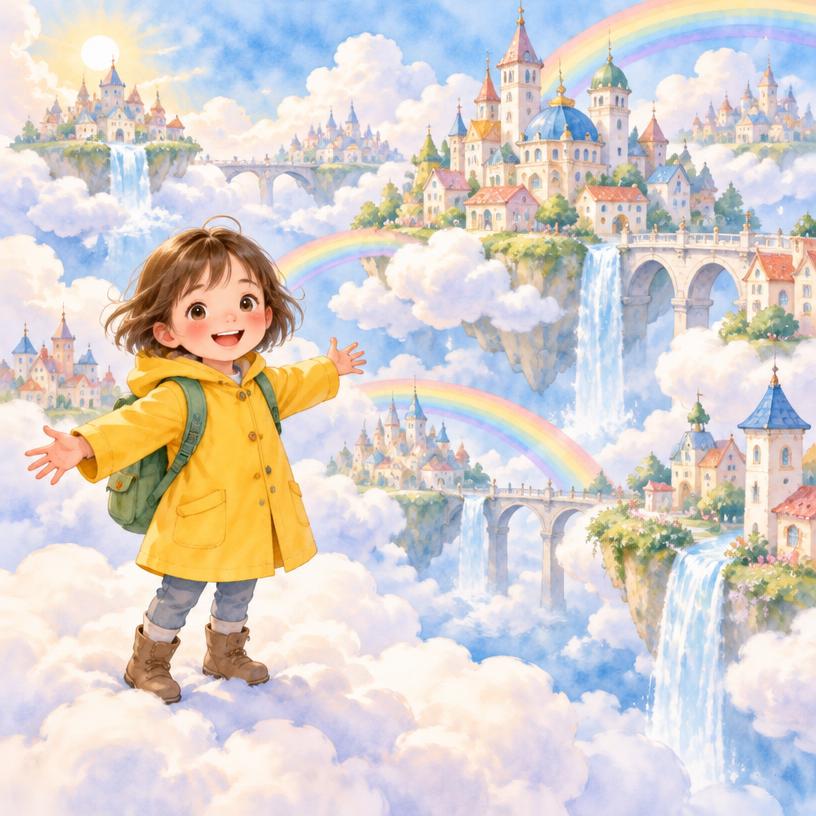 The City Above the Rain cover illustration