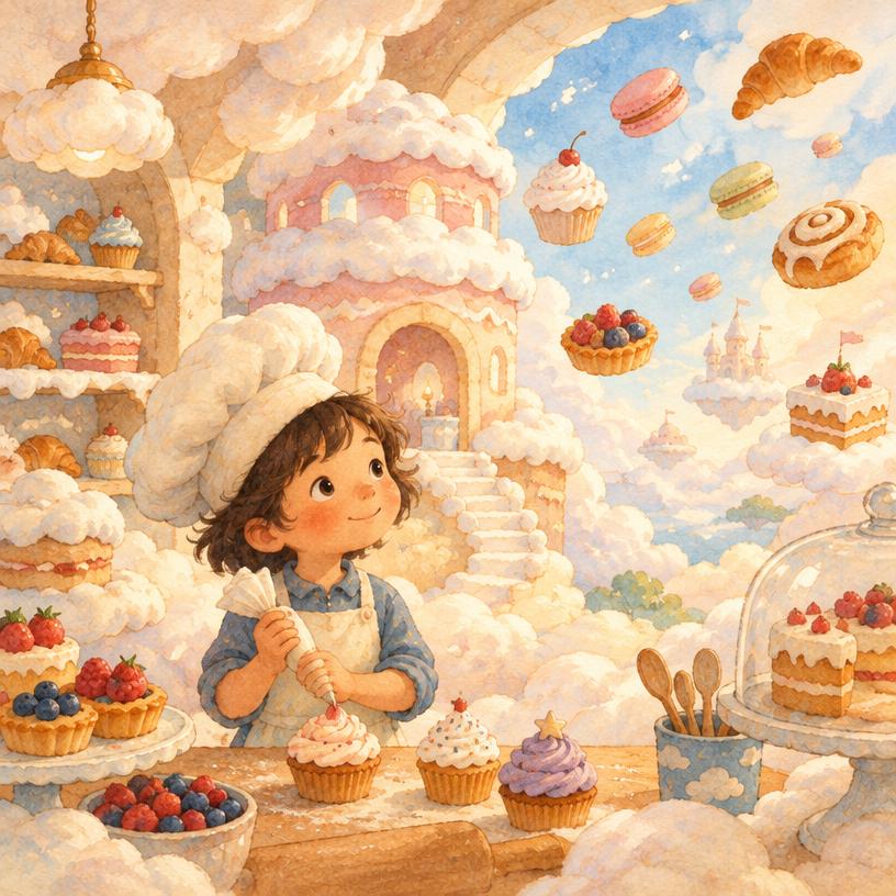 The Bakery Made of Dreams cover illustration