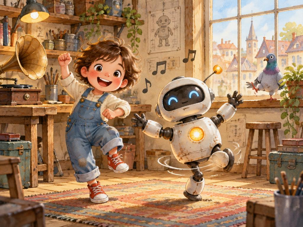 The Robot Who Learned to Dance cover