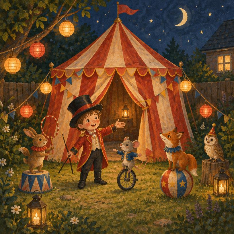 The Very Small Circus cover illustration