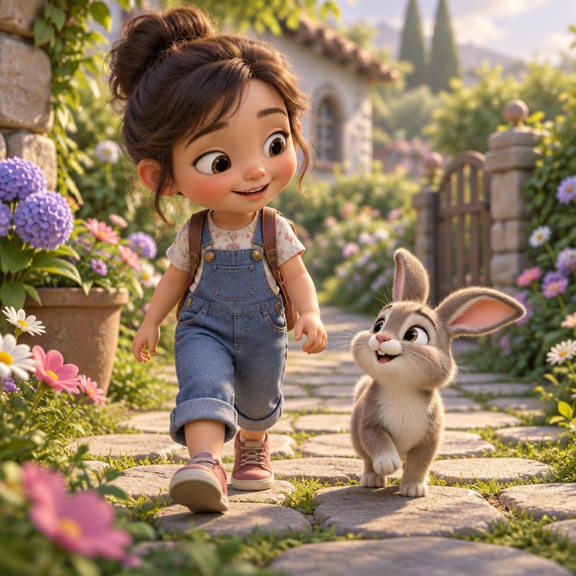 Soft 3D Animation style sample